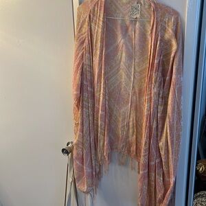 Pink and orange design Billabong kimono